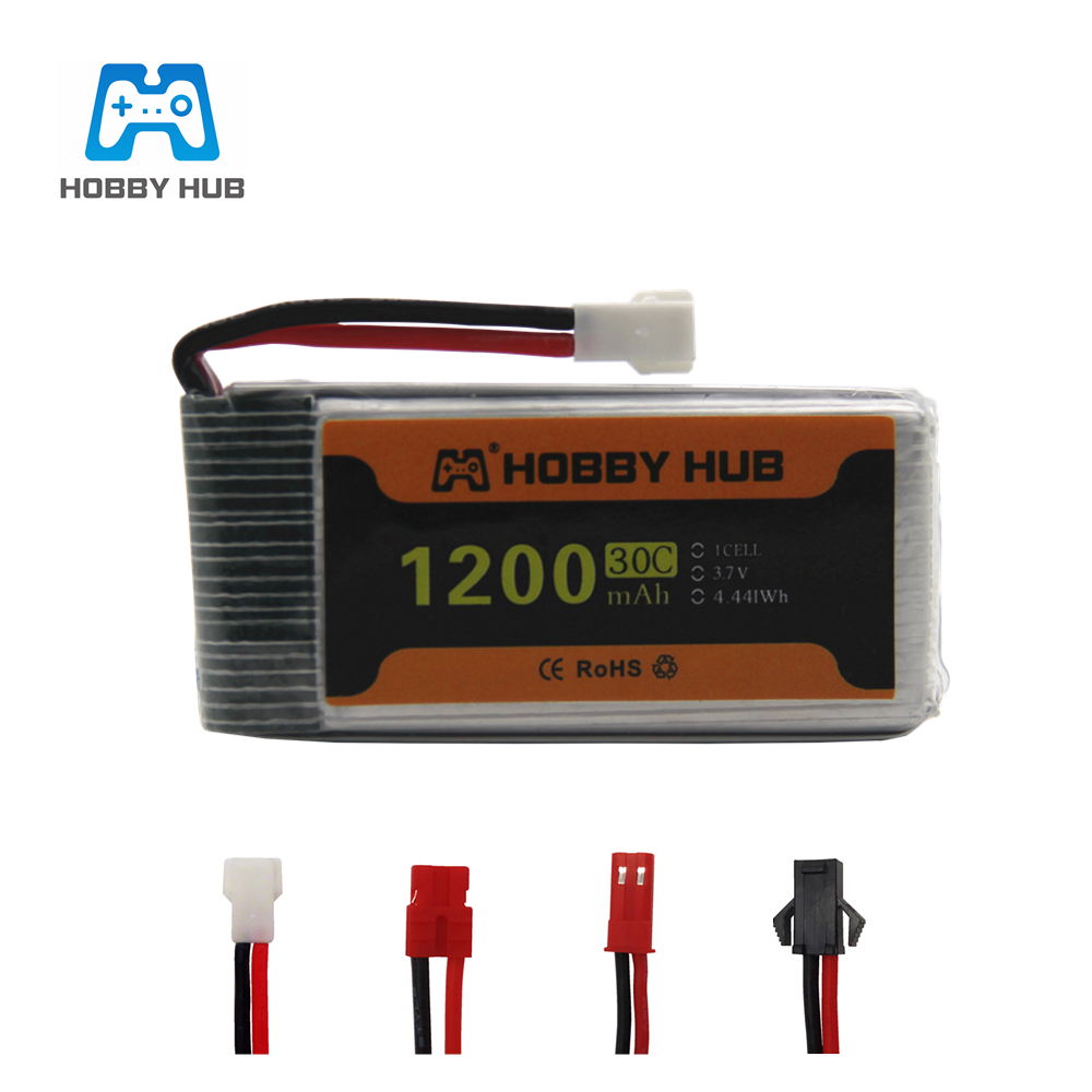 Rc Hobby Airplanes - Akumulator Lipo 3,7 V 1200 mAh