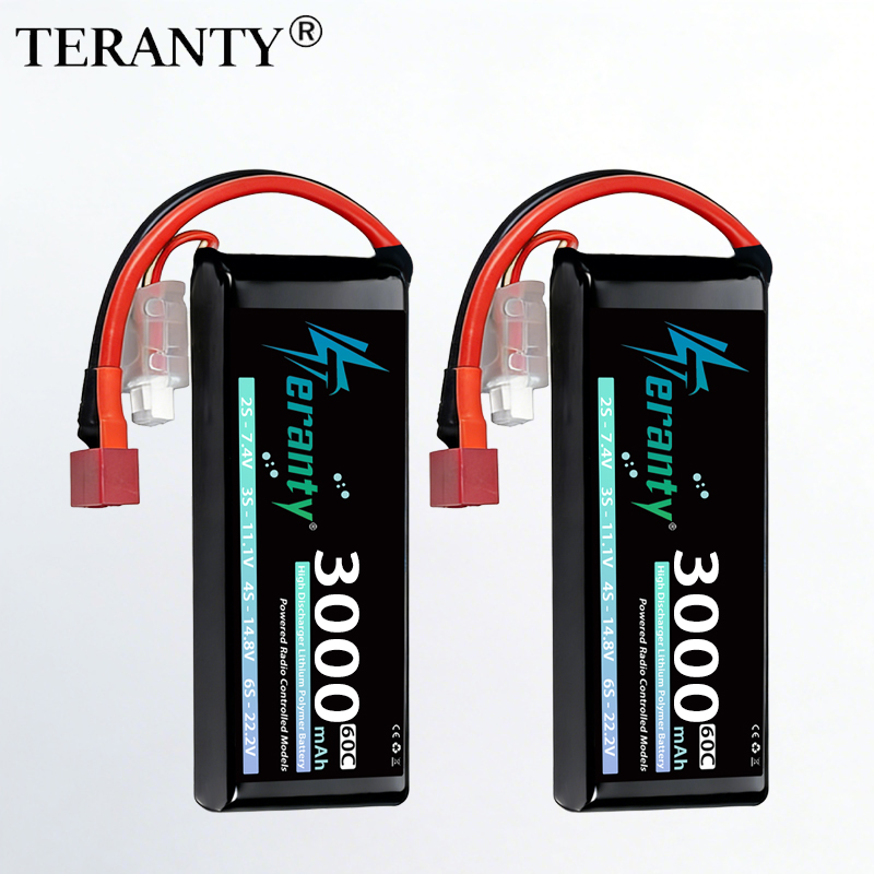 Rc Hobby Airplanes - TERANTY 2S 3000mAh Bateria Lipo 7.4V
