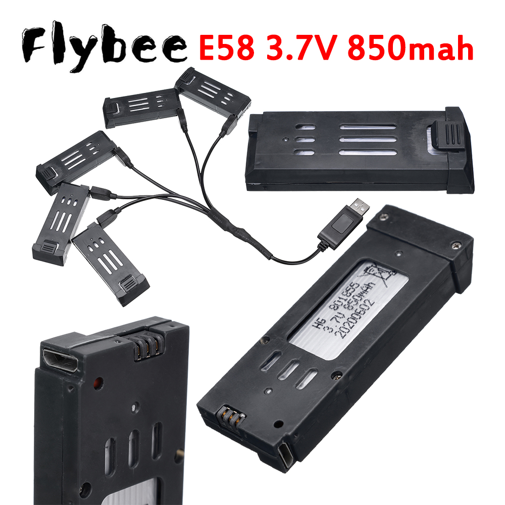 Rc Hobby Airplanes - Bateria do drona RC 3.7V 850mAh