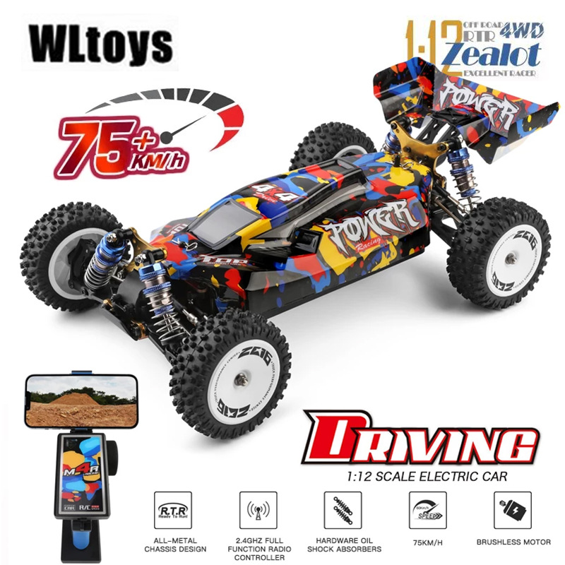 Rc Hobby Pro - WLtoys 124017 124007 75KM/H RTR 2.4G