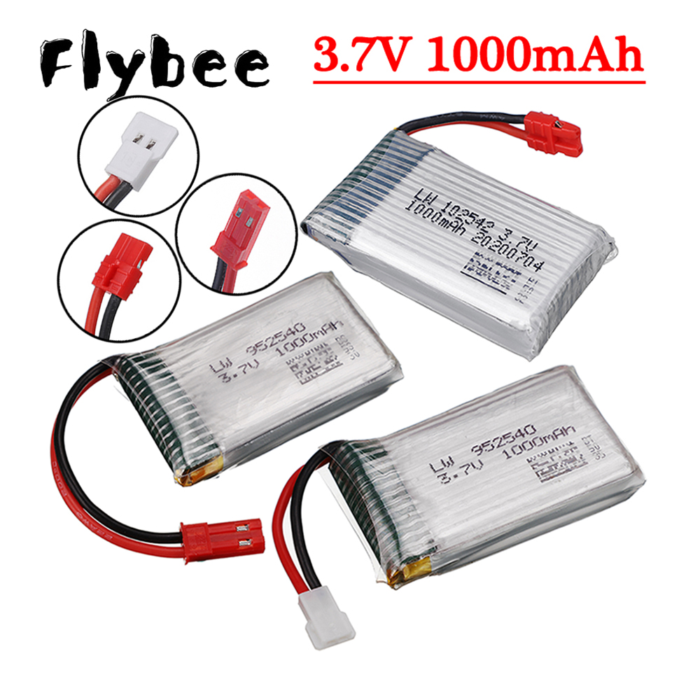 Rc Hobby Airplanes - Bateria Lipo 3.7V 1000mAh do Syma