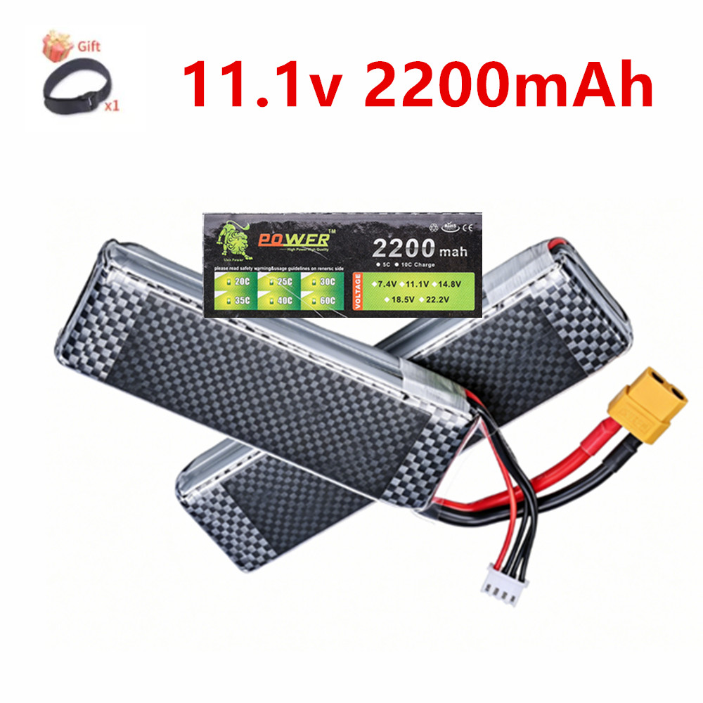 Rc Hobby Airplanes - Akumulator Lipo 3S 11.1V 2200mAh 35C