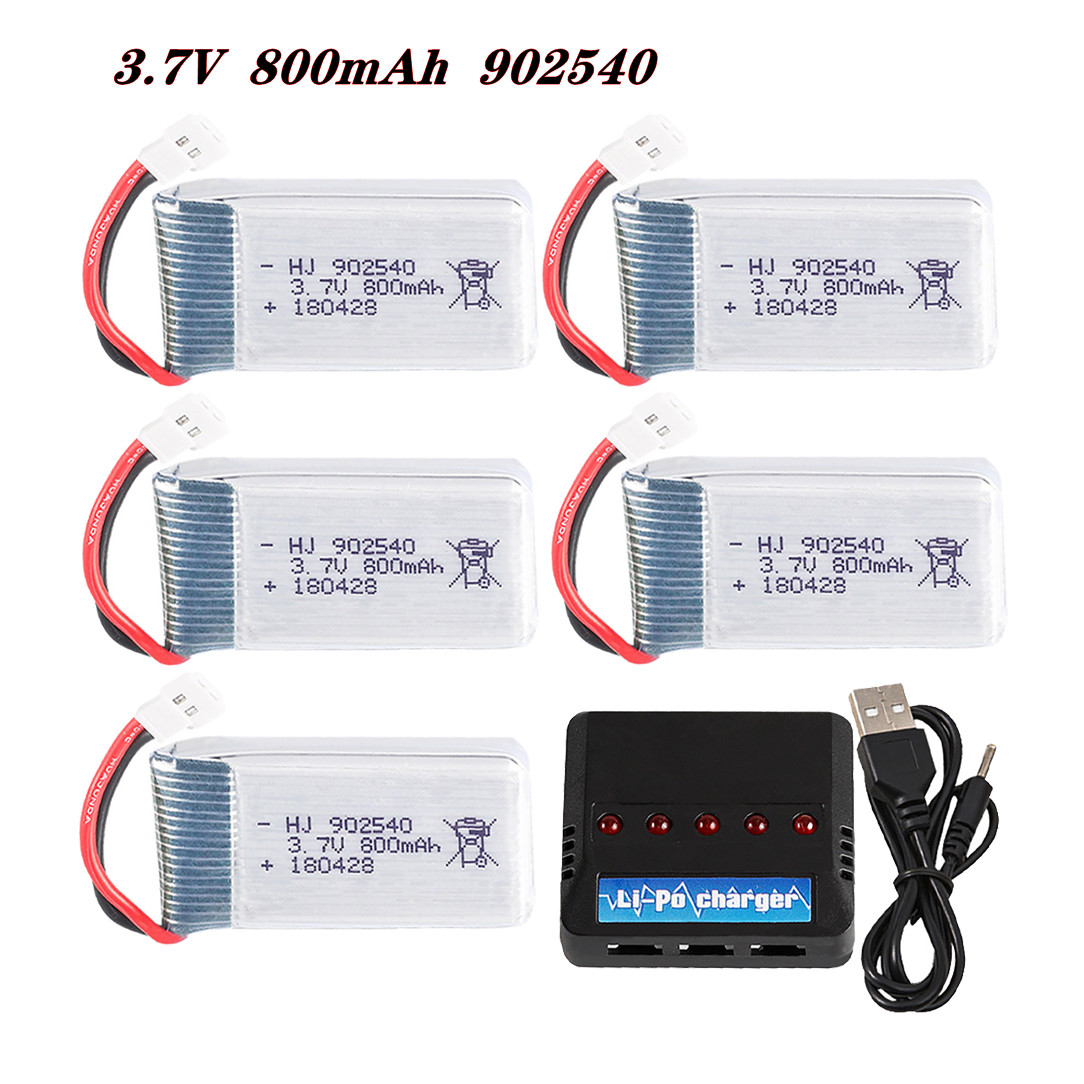 Rc Hobby Airplanes - Akumulator Lipo 3.7V 800mAh 902540 25C