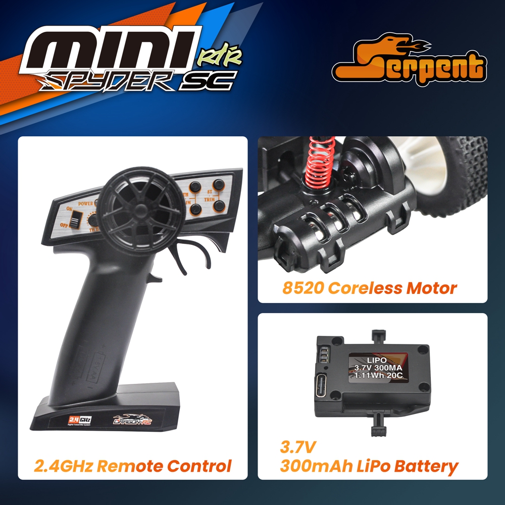1/24 Serpent Mini Samochód RC  – Rc Hobby Pro recenzja i cena