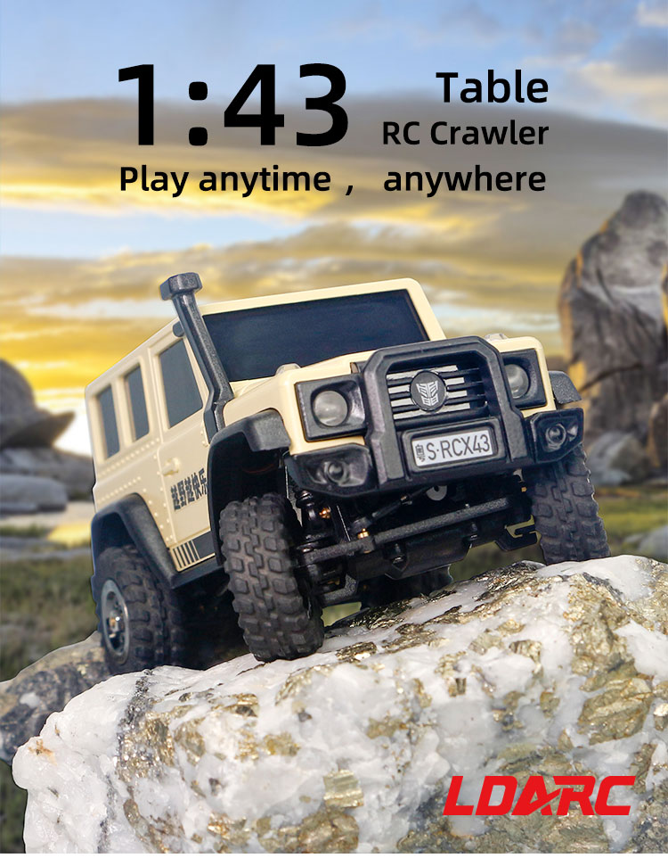 LDARC X43 1:43 Samochód RC Cra – Rc Hobby Pro recenzja i cena