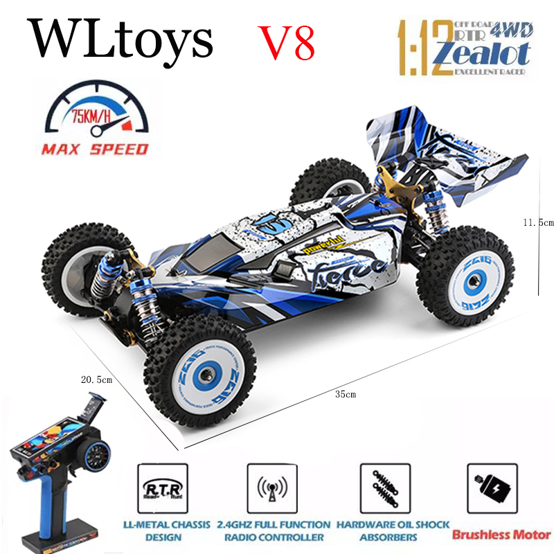 WLtoys 124017 124007   75KM/H  – Rc Hobby Pro recenzja i cena